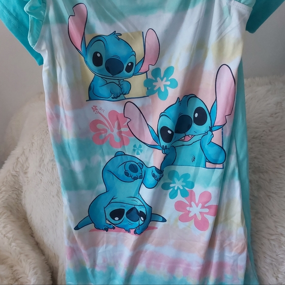 3/$30 New- Disney Girl's Lilo & Stitch 3 Piece Extra Soft Pajama Set - Picture 5 of 15